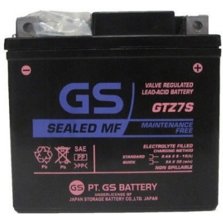 GS GTZ7S 12V 6Ah
